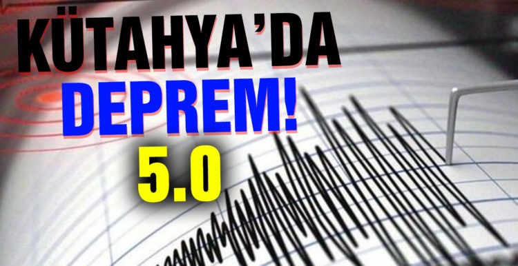 Son Dakika: Kütahya’da deprem