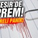 Balıkesir’de 3,1 büyüklüğünde deprem