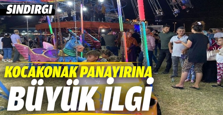 Asırlık Kocakonak panayırına büyük ilgi