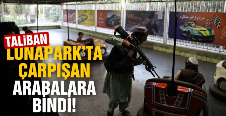 Taliban, Kabil’deki lunaparkta çarpışan arabalara bindi