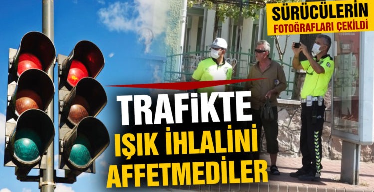 Burhaniye’de trafikte ışık ihlaline geçit yok