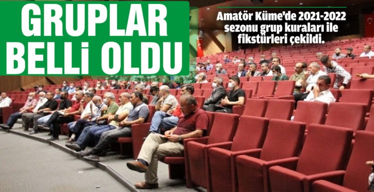 Balıkesir Amatör Liglerinde gruplar belli oldu