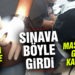 Maskede gizli kamera, kulağına da böcek!