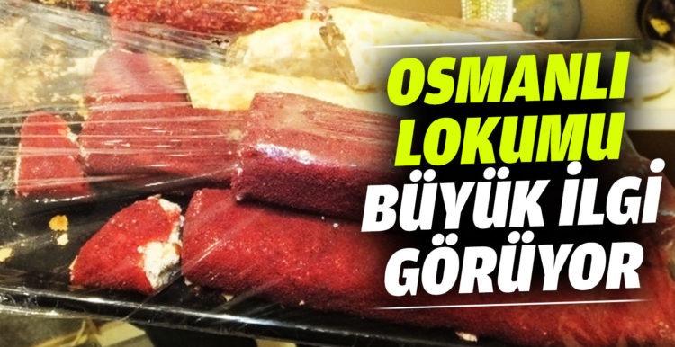 Burhaniye’de Osmanlı Lokumu ilgi görüyo
