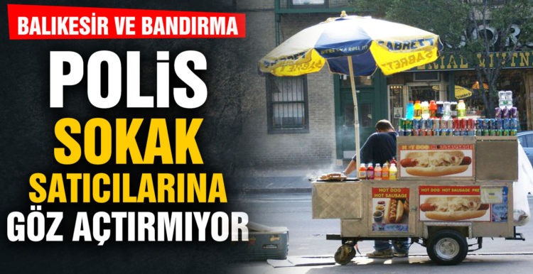 Polis sokak satıcılarına göz açtırmadı