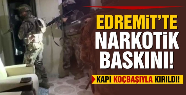 Koçbaşlı narkotik baskını