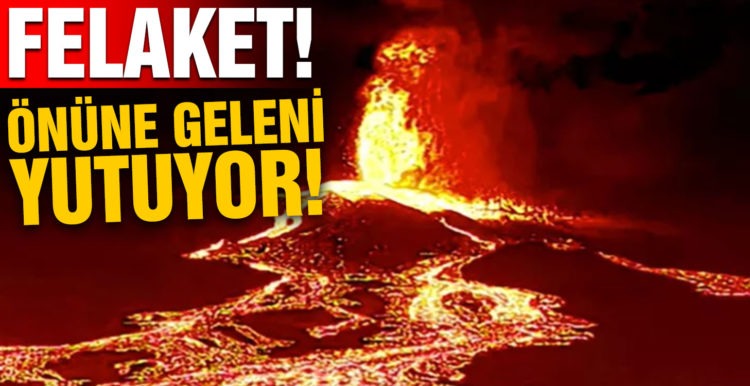La Palma’da felaket! Akan lavlar havuzu doldurdu, 320 ev kül oldu