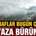 Havalar soğudu, kar geldi!