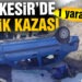 Balıkesir’de otoyolda trafik kazası: 1 yaralı