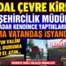 Skandal çevre kirliliği
