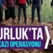 Susurluk’ta kaçak kazı yapan 6 şahsa suçüstü