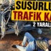 Susurluk’ta 4 aracın katıldığı zincirleme trafik kazası: 2 yaralı