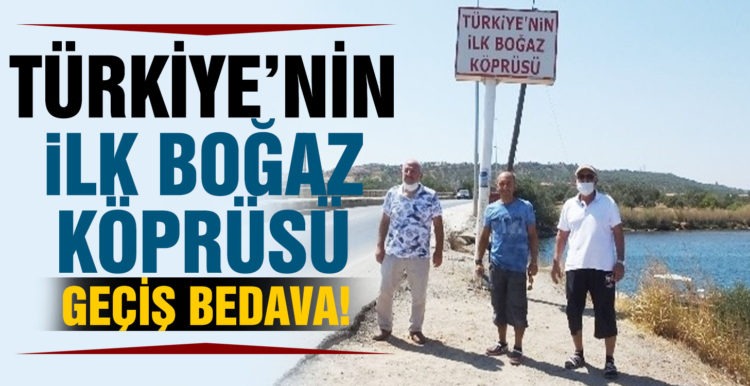 Türkiye’nin ilk boğaz köprüsünden geçiş bedava