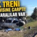Son Dakika: Tekirdağ’da yük treni minibüse çarptı