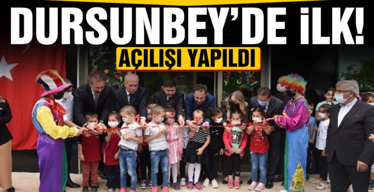 Balıkesir’in ilk bebek ve çocuk kütüphanesi açıldı