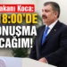 Bakan Koca’dan simge bir gün paylaşımı
