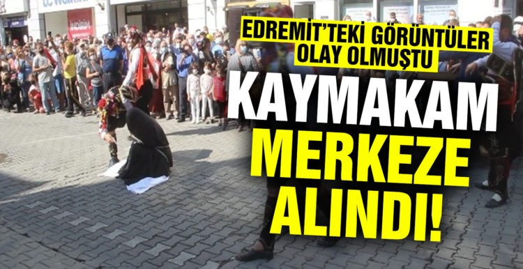 Edremit Kaymakamı Turgay Ünsal merkeze alındı