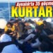 Ayvalık’ta 35 göçmen kurtarıldı