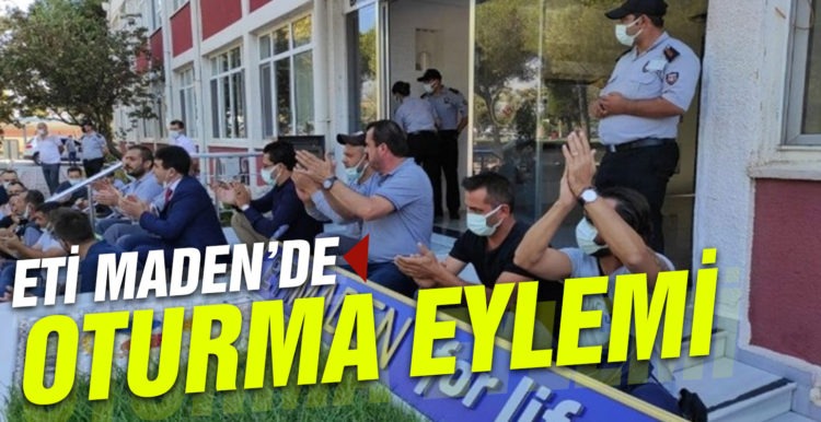 Eti Maden’de oturma eylemi