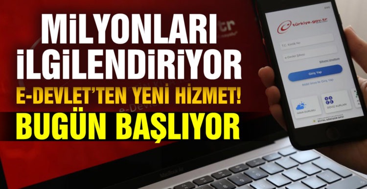 E-Devlet’ten yeni ‘kimlik kartı’ hizmeti bugün başladı