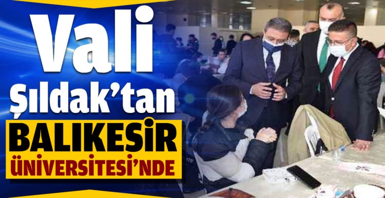 Vali Hasan Şıldak, Balıkesir Üniversitesinde