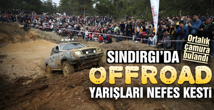 Sındırgı’da Offroad yarışları nefes kesti