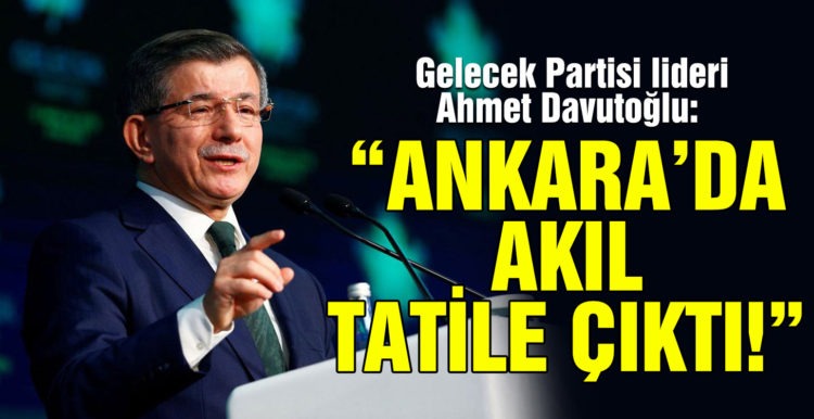ANKARA’DA AKIL TATİLE ÇIKTI!