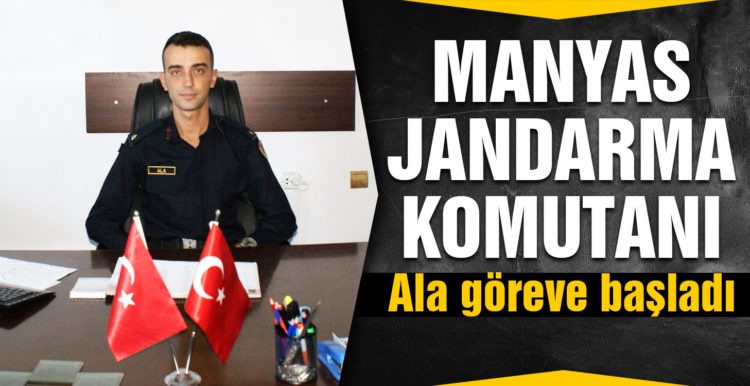 Manyas Jandarma Komutanı Ala göreve başladı