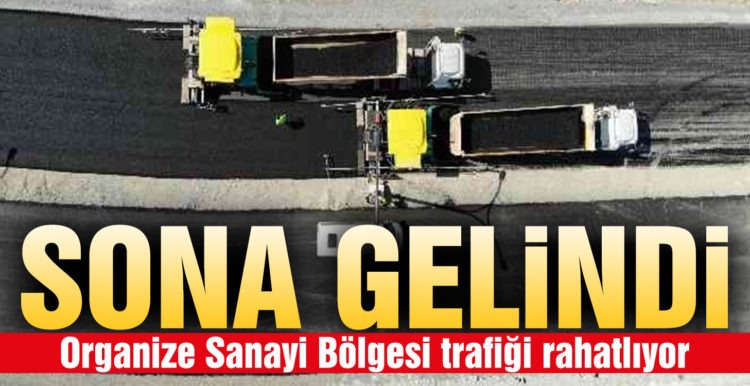 Balıkesir Büyükşehir Belediyesi Organize Sanayi Bölgesi trafiğini rahatlatacak