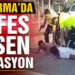 Bandırma polisinden kırmızı ışıkta nefes kesen operasyon