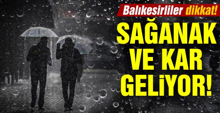 Meteoroloji uyardı: Kar geliyor!