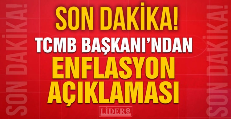 Merkez Bankası Başkanı Şahap Kavcıoğlu’ndan dikkat çeken enflasyon mesajı
