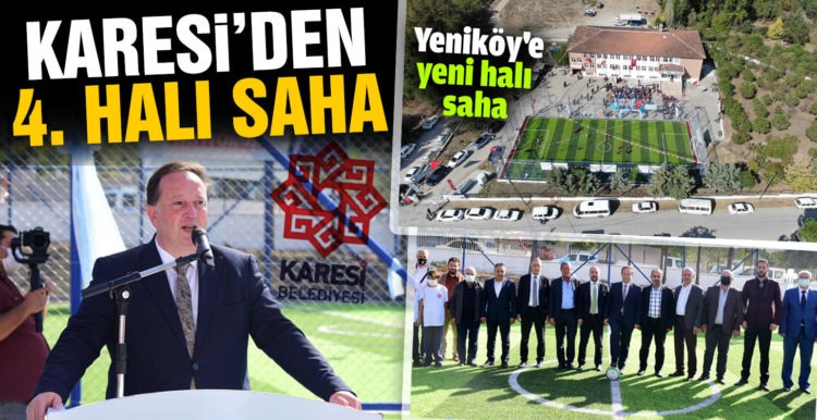 Karesi’den Yeniköy’e halı saha