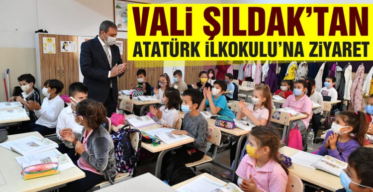 Vali Şıldak’tan Atatürk İlkokuluna Ziyaret