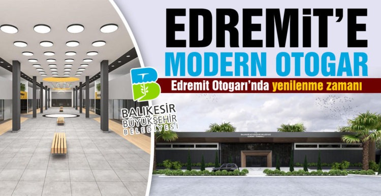 Edremit’e modern otogar
