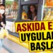 Burhaniye’de askıda ekmek uygulaması ilgi gördü