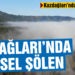 Kazdağları’nda bulut geçişleri görsel şölen sunuyor