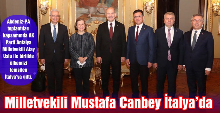 Milletvekili Mustafa Canbey İtalya’da