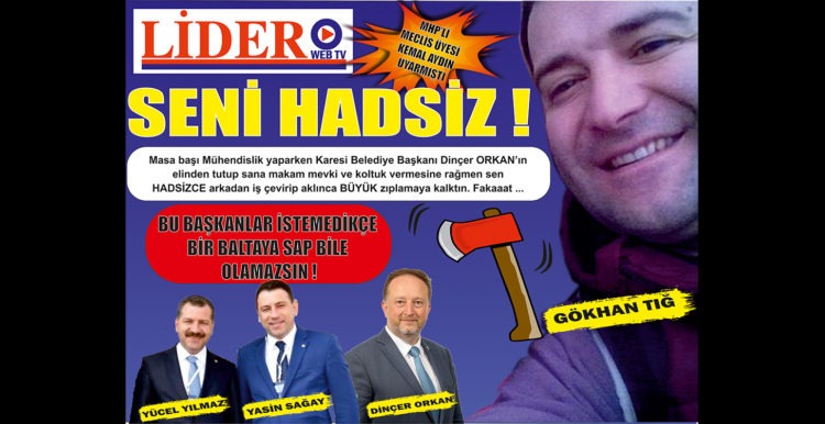 GÖKHAN TIĞ ORTADA KALDI !