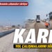 KARESİ BELEDİYESİ YOL ÇALIŞMALARINI SÜRDÜRÜYOR