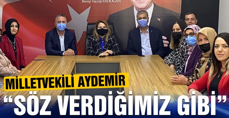 MUTLU AYDEMİR: “SÖZ VERDİĞİMİZ GİBİ SAVAŞTEPE YOLU BİTİYOR”