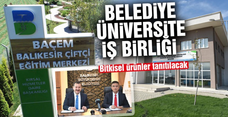 Belediye Üniversite iş birliğiyle bitkisel ürünler tanıtılacak