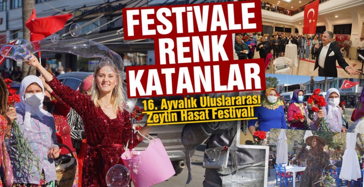 FESTİVALE RENK KATANLAR