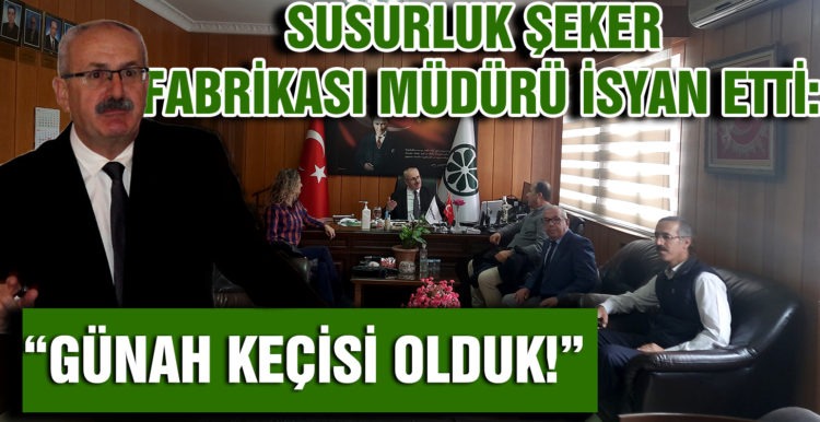“GÜNAH KEÇİSİ OLDUK!”