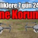 Zeytinliklere 7 gün 24 Saat Drone Koruması