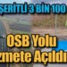 YOL, 4 ŞERİTLİ 3 BİN 100 METRE