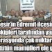 Balıkesir’in Edremit ilçesinde polis ekipleri tarafından yapılan operasyonda çok miktarda tütün ve tütün mamülleri ele geçirildi.