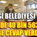 KARESİ BELEDİYESİ 2021’DE 40 BİN 562 TALEBE CEVAP VERDİ