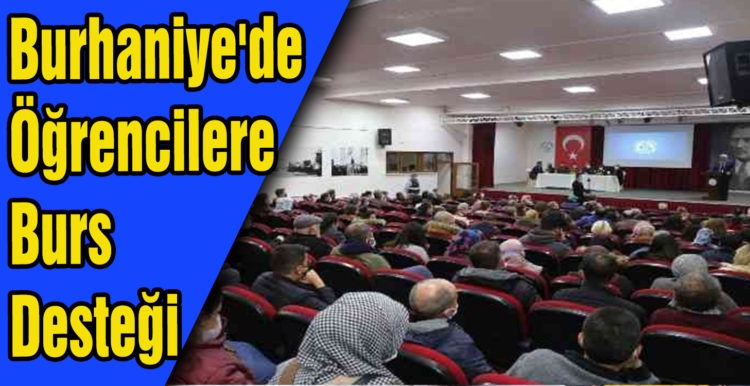 Burhaniye’de Öğrencilere Burs Desteği