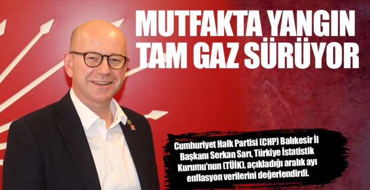 MUTFAKTA YANGIN TAM GAZ SÜRÜYOR